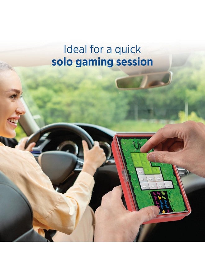 Thames & Kosmos Ubongo The Brain Game to Go Fast-Paced, Addictive, and Easy-to-Learn | Convenient Self Contained Carrying Case | Solo Geometric Puzzle Game | for Ages 8 and Up - Image 5