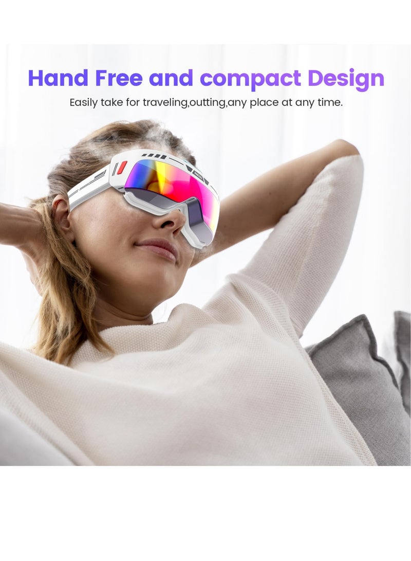 Excefore Eye Spa Steamer Sleep Mask, Portable Nano Eye Sprayer, Reduce & Relax Eye Strain & Dry Eyes, Eye Strain & Improve Sleep, Ideal Gift for Men/Women - Image 2