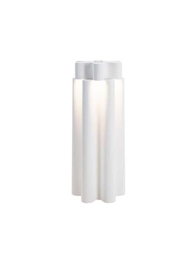 Sompex Eono Rechargeable Table Lamp – Indoor & Outdoor LED Light, Stepless Dimmable, Dimmer Memory Function, Portable & Modern Design, Wireless Lighting for Home & Patio - White (8x20 cm) - Image 1