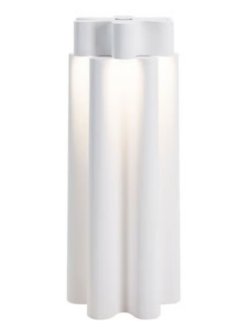 Sompex Eono Rechargeable Table Lamp – Indoor & Outdoor LED Light, Stepless Dimmable, Dimmer Memory Function, Portable & Modern Design, Wireless Lighting for Home & Patio - White (8x20 cm) - Image 1