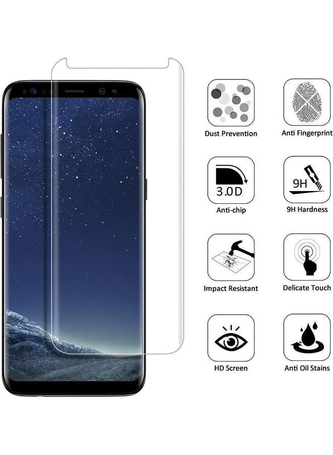 ICS Screen Protector For Samsung Galaxy S8 Clear - Image 2
