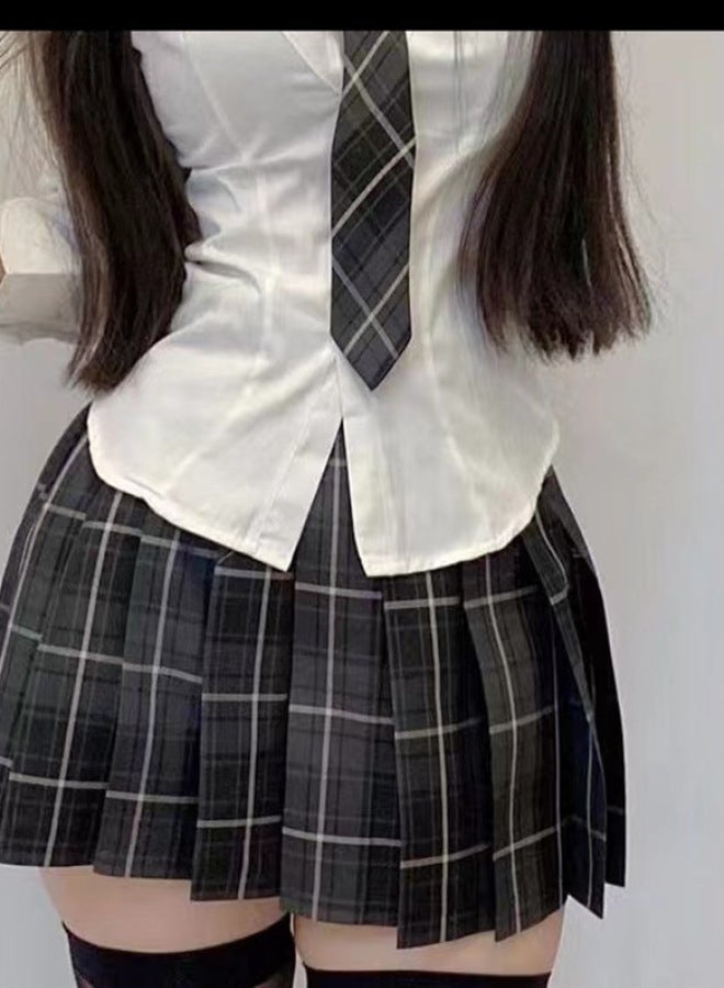 Yailla Jk Uniform College Style Skirt