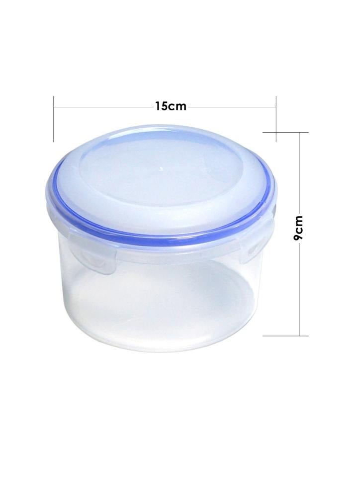 Alissa Round Airtight Food Storage Container – Leak-Proof Kitchen Organizer Box for Dry & Wet Food – BPA-Free, Stackable & Reusable – Ideal for Home, Office, or Travel  - Image 2