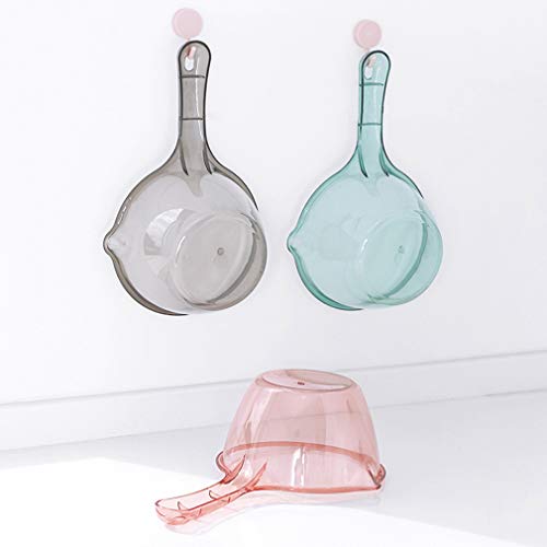 Hiprecky Plastic Water Ladle, Bath Ladle, Dippers, Shower Bucket, Water Bath Scoop, Bathroom Water Scoop Cup, Home Essential - Image 3