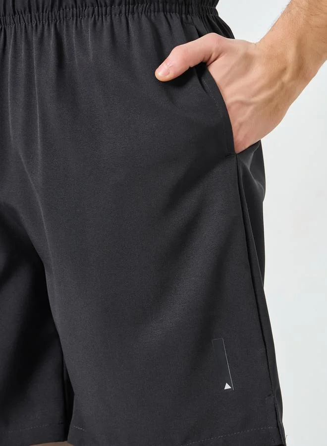 Styli  Men Regular Fit Training Shorts for Men | Best Price UAE