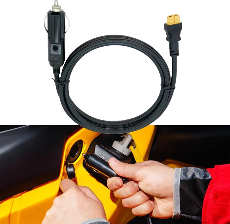 16AWG Female to Car Cigarettes Lighters Male Cable for Solar Panel and Household Electronics Car Cigarettes Converters - Image 2