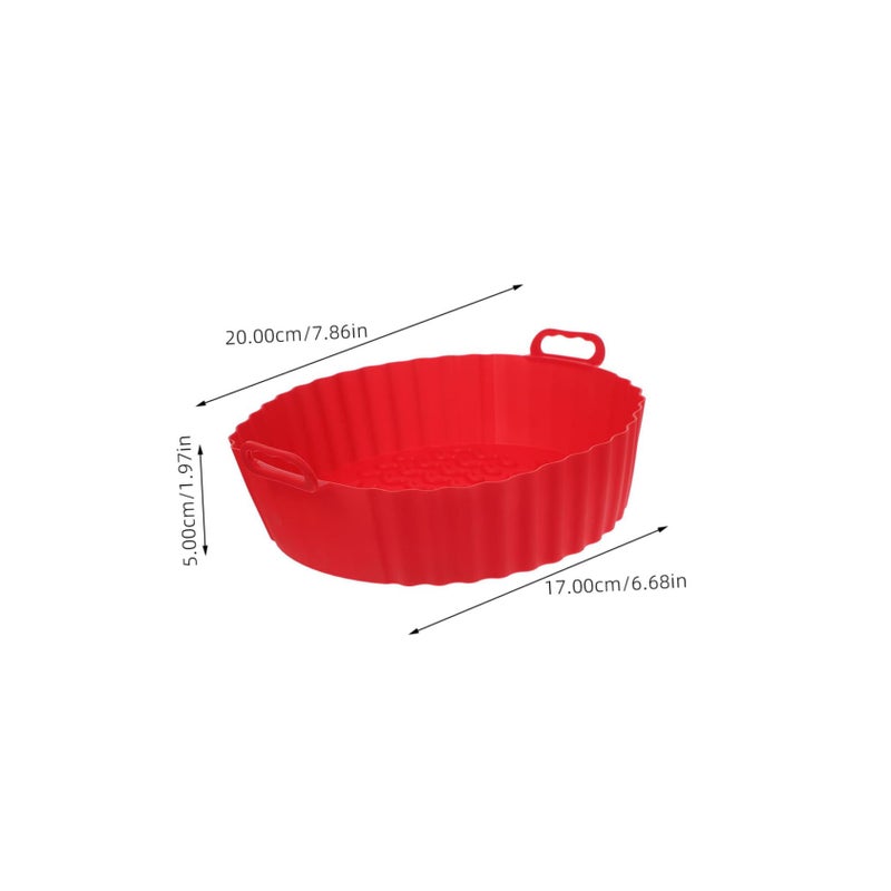 Reusable Silicone Air Fryer Liner Mat Non Stick Baking Pad for Oven Microwave Easy Cleaning - Image 3