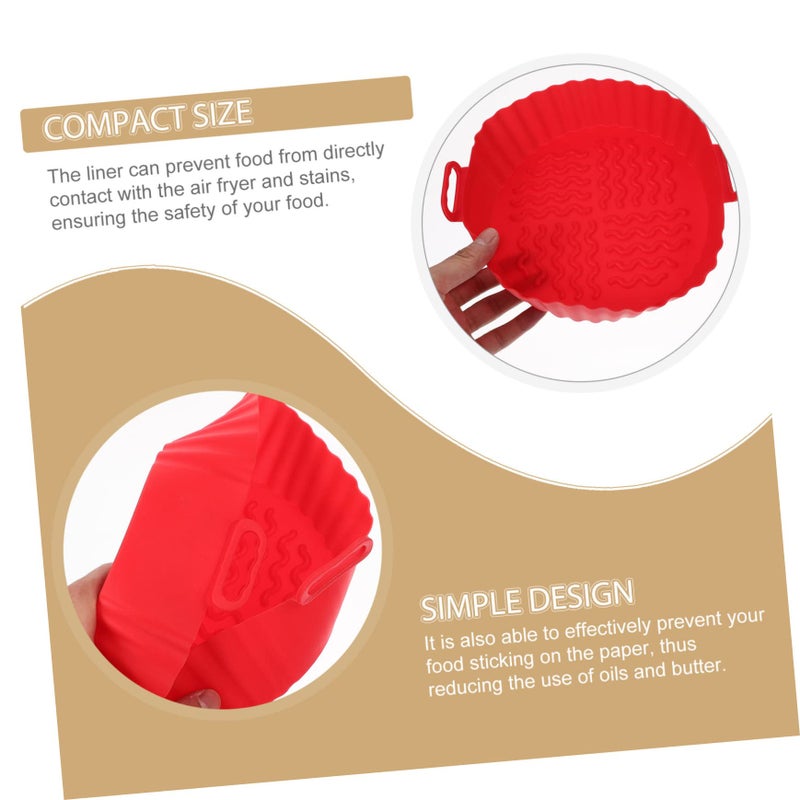 Reusable Silicone Air Fryer Liner Mat Non Stick Baking Pad for Oven Microwave Easy Cleaning - Image 4