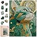 Mocfesk Wooden Puzzles for Adults Cat Puzzles 104 Pieces Unique Shaped Animal Jigsaw Puzzles for Adults and Kids Birthday Gifts Fun Family Game 89 x 118 - Image 2