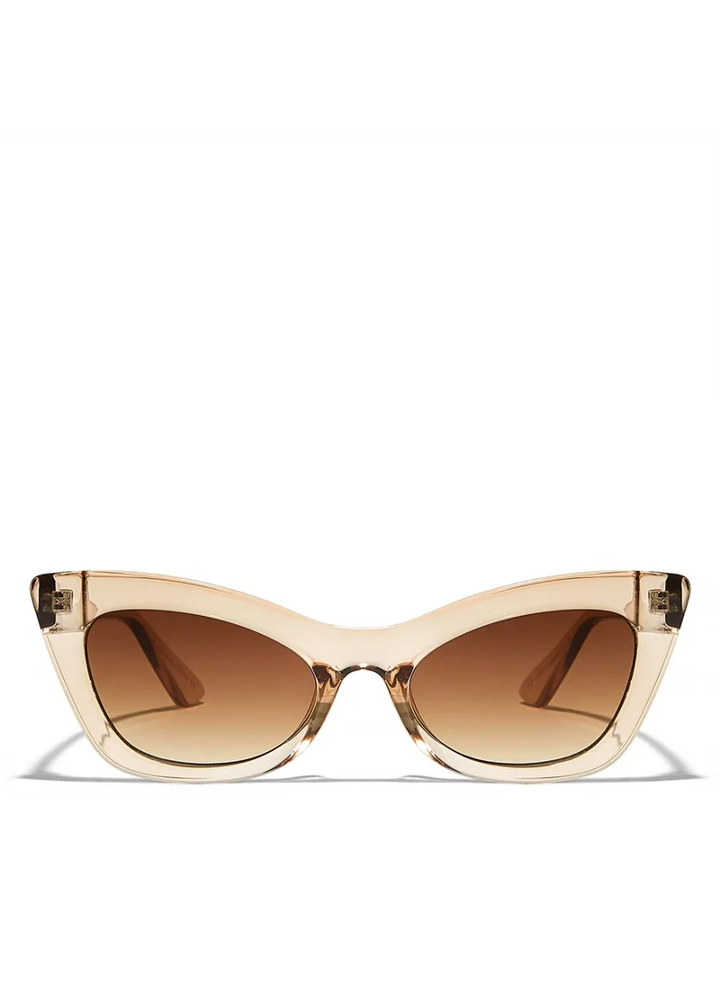 Blackout COURTNEY Women Brown Sunglasses - Frame Material: Thermoplastic Rubber (TR90)- Frame Color: Brown-Lens Color: Brown  - Full Rim