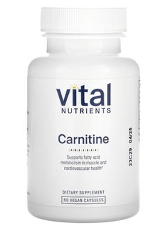 Vital Nutrients Carnitine 60 Vegan Capsules 