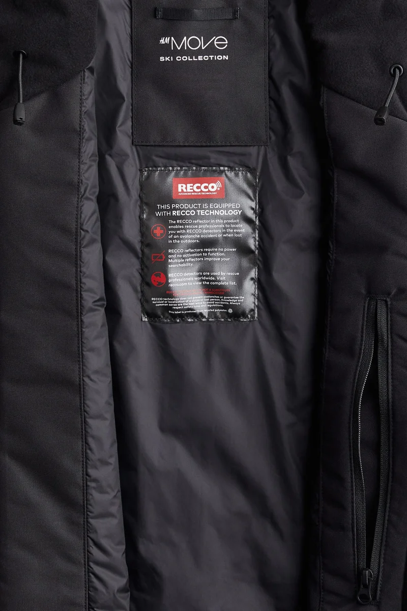 H&M Regular Fit Padded ski jacket in StormMove™