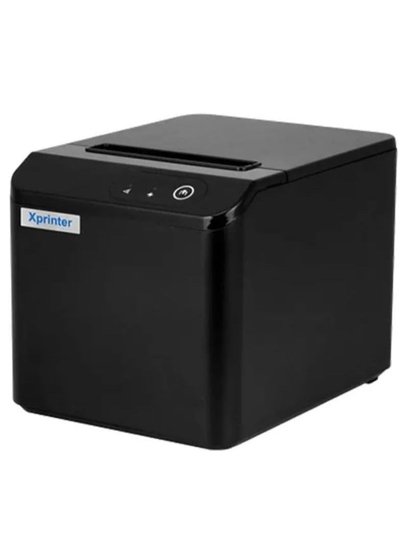 XP-T80Q Thermal 80mm Cashier Receipt Printer | Monochrome | USB + LAN 