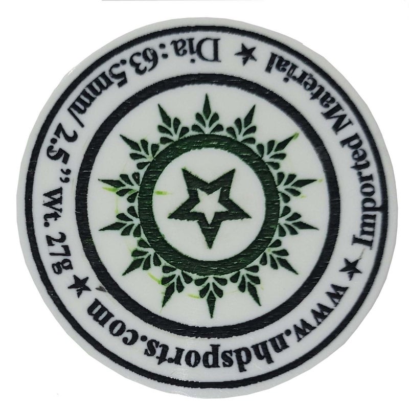 مضرب كاروم عملاق J502 ? 63.5 مم (2.5 بوصة) | حجم كبير جداً | قاع ناعم وقمة منقوشة | بولي كربونات ممتاز | مثالي لعشاق مضرب كاروم بحجم كبير