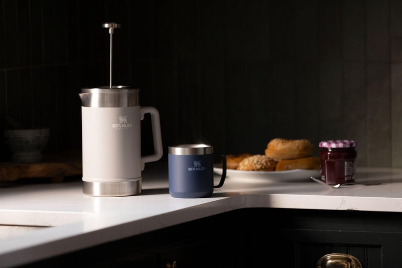 Stanley كوب ستانلي ستاي هوت كامب - كوب معزول من الفولاذ المقاوم للصدأ 18/8 - غطاء تريتان™ مانع للتنقيط - 12 أونصة - رمادي 2.0 - Image 3