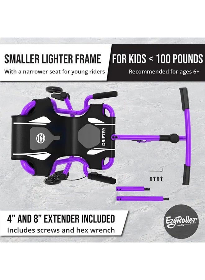 EzyRoller Ezy Roller - Ride-On Drifter X - Purple - Image 3