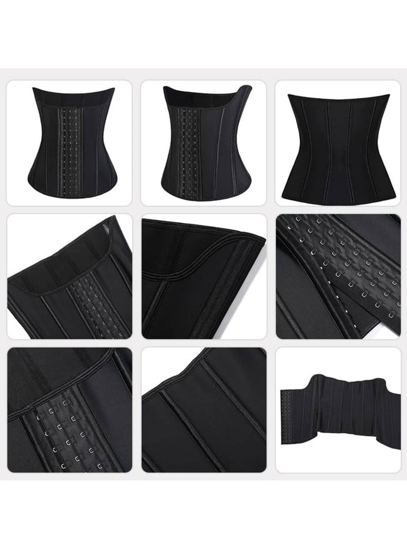 Premium Latex Sport Tummy Tightener with 14 Steel Bones Reduce 4 Inch Waist to Help Burn Fat Tummy Tummy Lifter Waist Full Back - Image 3