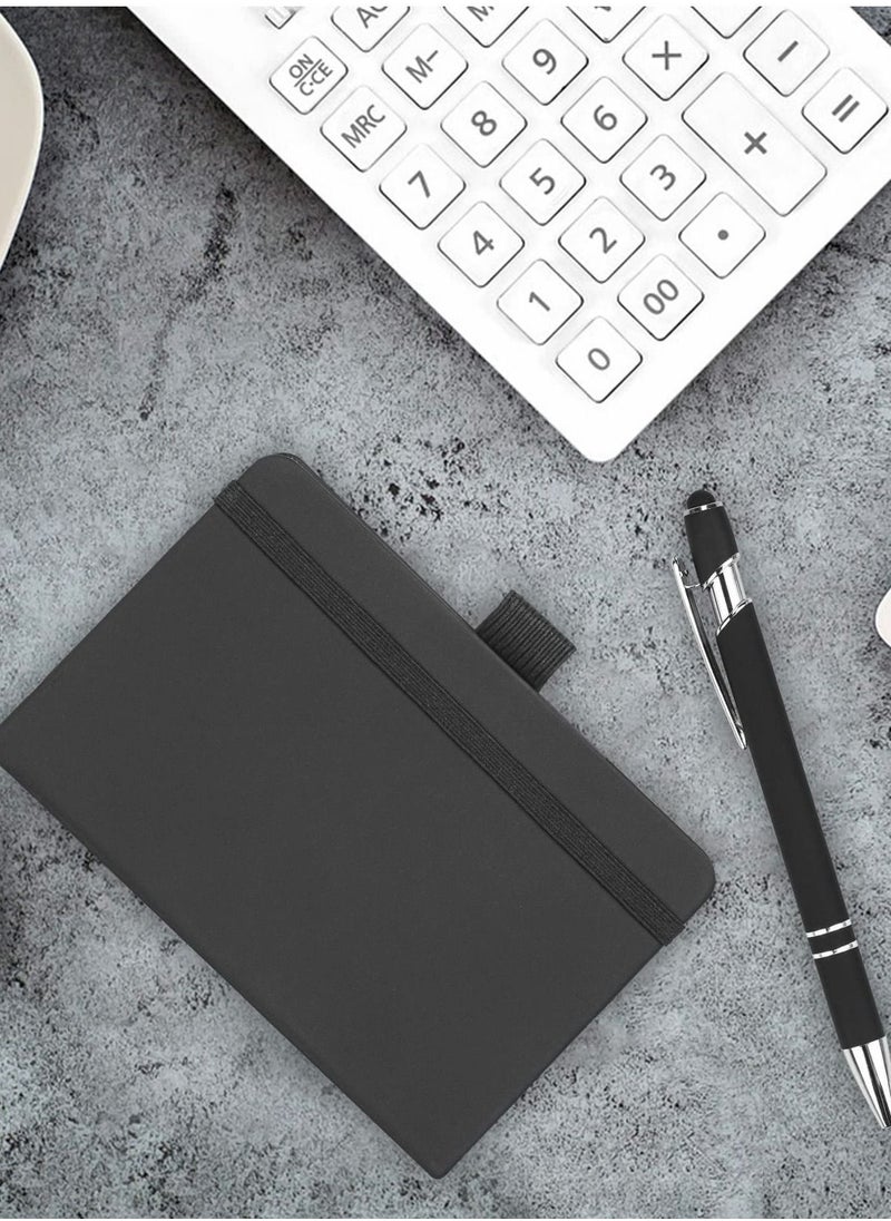 Y&D - Pocket Notebook, 2 Pack Small Notebook with Pen, A6 Size Journal Hardcover - Image 1