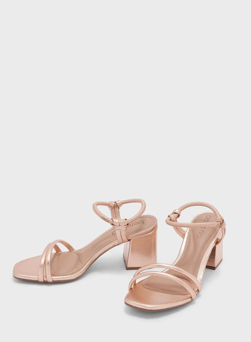 Beira Rio Sandals for Women with Back Strap – Stylish & Supportive sling Back Ladies Sandals