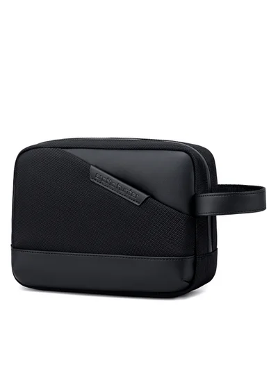 ARCTIC HUNTER Unisex Clutch Bag Durable Premium Water Resistant Carry All Bag with Multiple Pockets for Men and Women K00691 Black