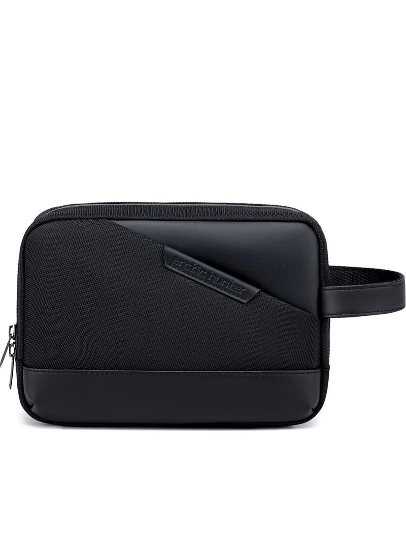 ARCTIC HUNTER Unisex Clutch Bag Durable Premium Water Resistant Carry All Bag with Multiple Pockets for Men and Women K00691 Black