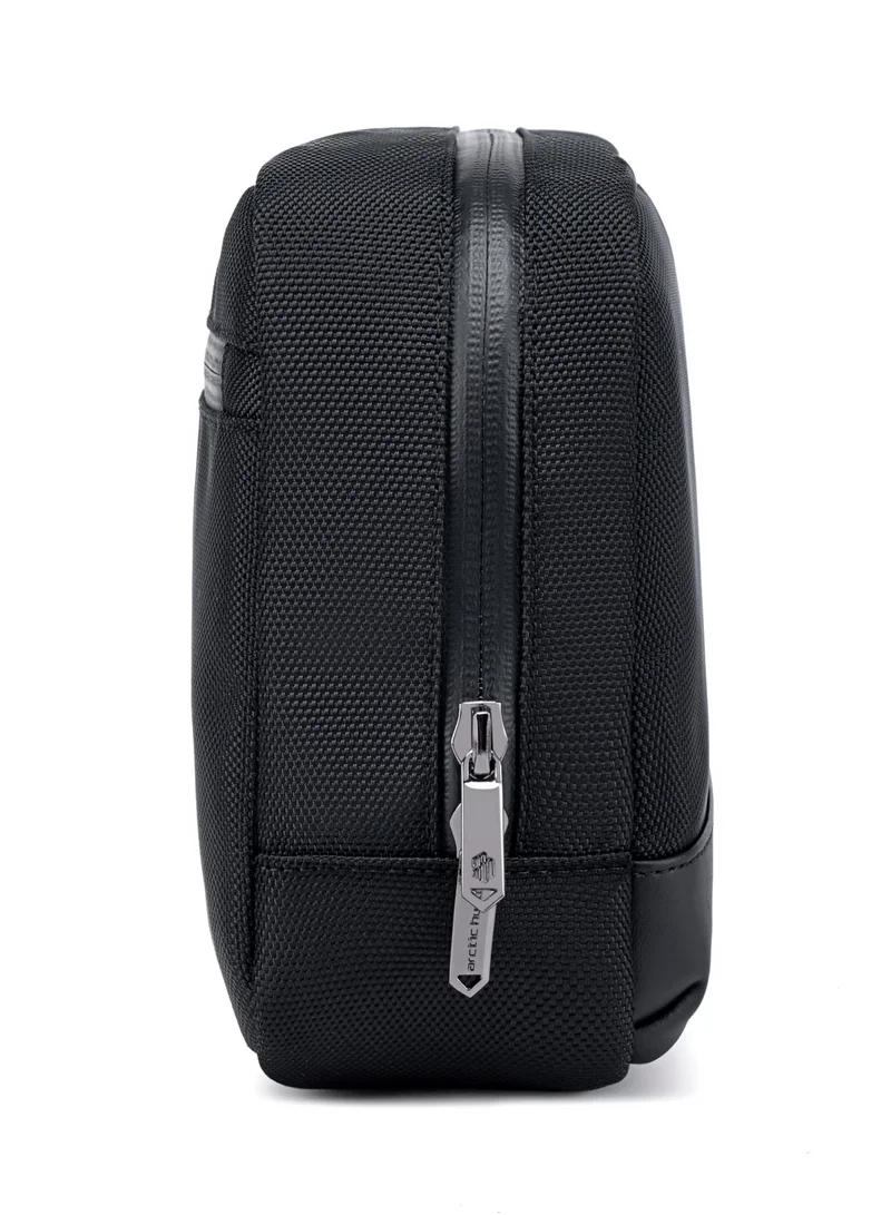 ARCTIC HUNTER Unisex Clutch Bag Durable Premium Water Resistant Carry All Bag with Multiple Pockets for Men and Women K00691 Black