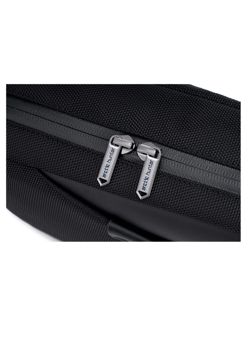 ARCTIC HUNTER Unisex Clutch Bag Durable Premium Water Resistant Carry All Bag with Multiple Pockets for Men and Women K00691 Black