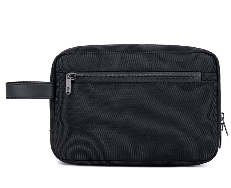ARCTIC HUNTER Unisex Clutch Bag Durable Premium Water Resistant Carry All Bag with Multiple Pockets for Men and Women K00691 Black - Image 4