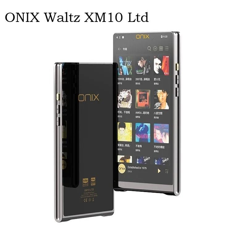 Onix Waltz Xm10 Ltd Portable Hi-Fi Android Music Player, Ak4499ex Ak4191 Dac, Bluetooth Pcm768 Dsd1024, Black - Image 1
