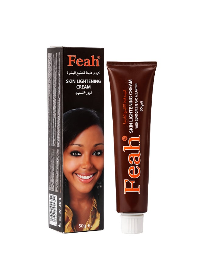 Feah Skin Lightening Cream for Even Tone & Dark Spot Care 50ml Tube - Image 1