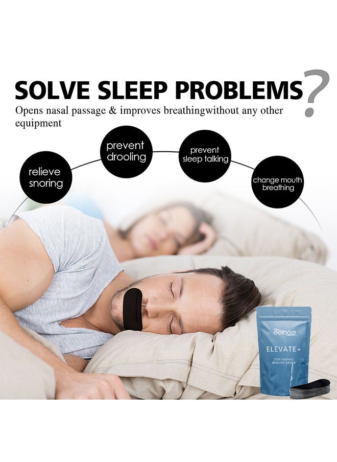 EELHOE - 30 PCS Stop Snoring Breathe Easier Patch, Super Anti Snoring Solution For Men And Women, Clear The Way To Breathe Better Air, Reduce Snoring, Relieve Nasal Congestion Caused By Colds And Allergies - Image 1