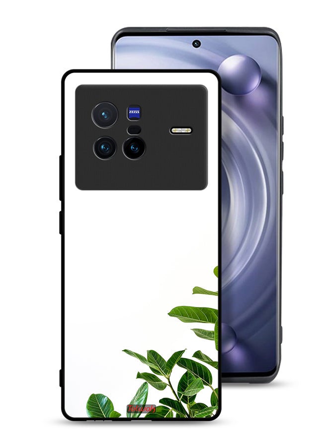 Tolwak Vivo X80 Protective Case Cover Josh Calabrese Leaves - Image 1