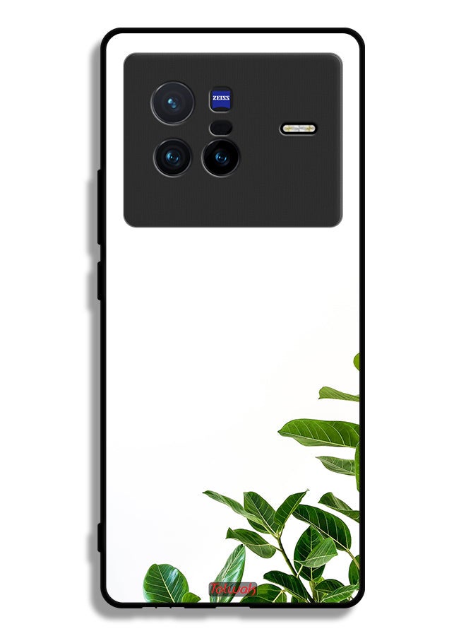 Tolwak Vivo X80 Protective Case Cover Josh Calabrese Leaves - Image 2