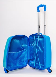 MNUK Unicorn Character Character Hard-Sided Polycarbonate Kids Trolley Bag-16 Inches-Blue  - Image 5