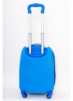 MNUK Unicorn Character Character Hard-Sided Polycarbonate Kids Trolley Bag-16 Inches-Blue  - Image 3