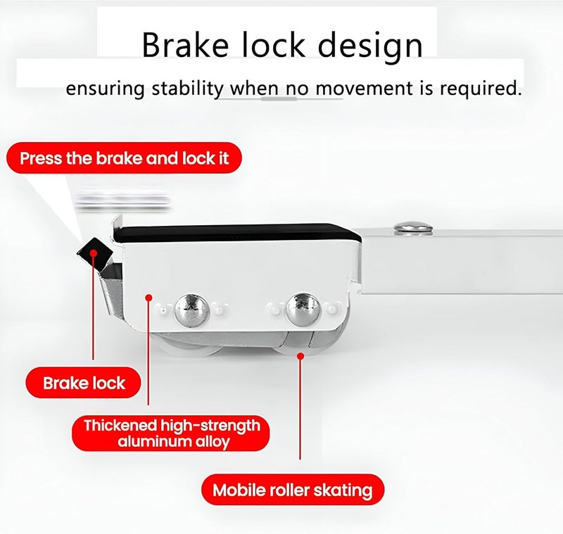 Washing machine and refrigerator base, furniture mover, expandable washing machine base, heavy-duty swivel caster, multi-functional appliance holder, 2-pack, multi-color - Image 4