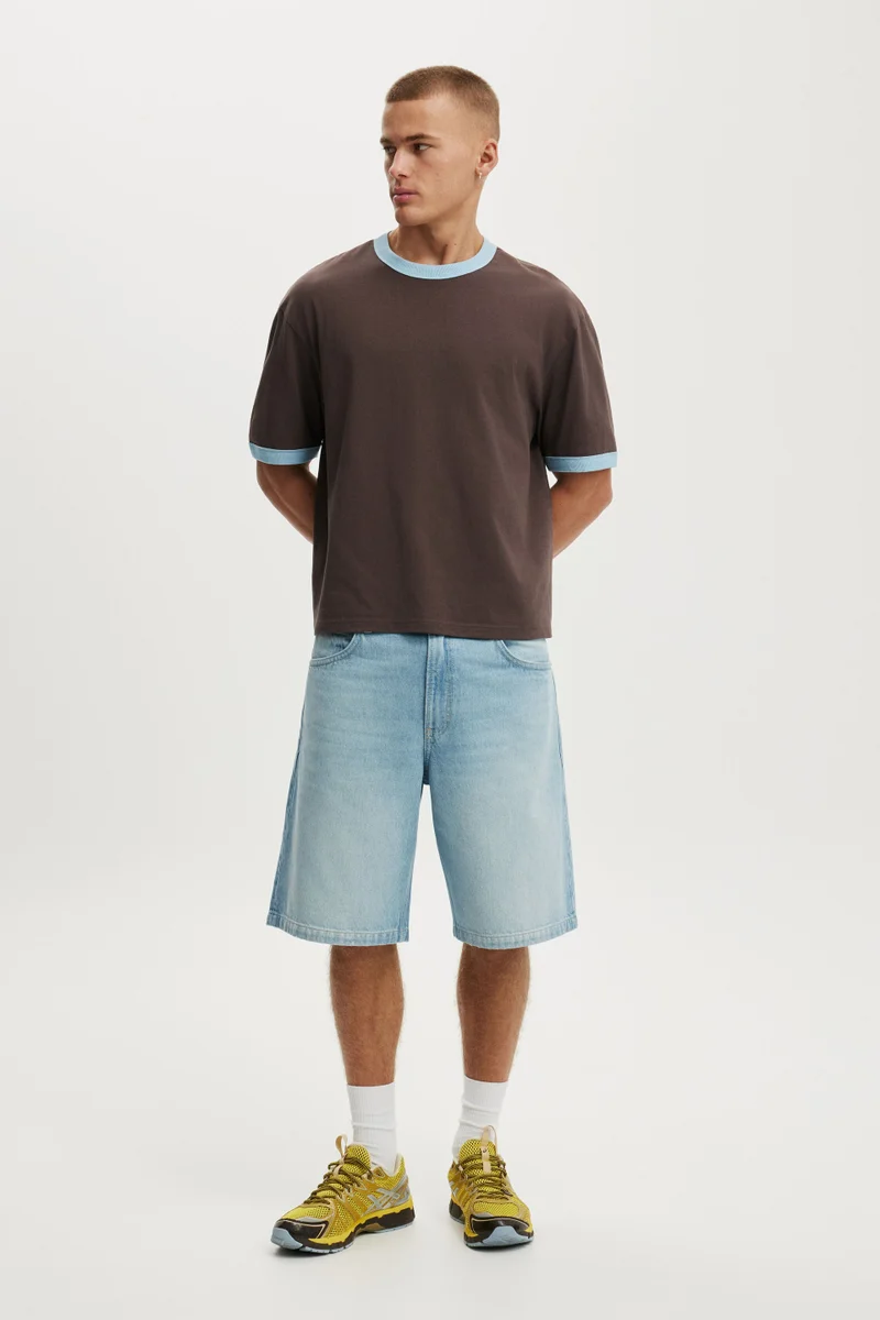 كوتون اون Baggy Denim Short