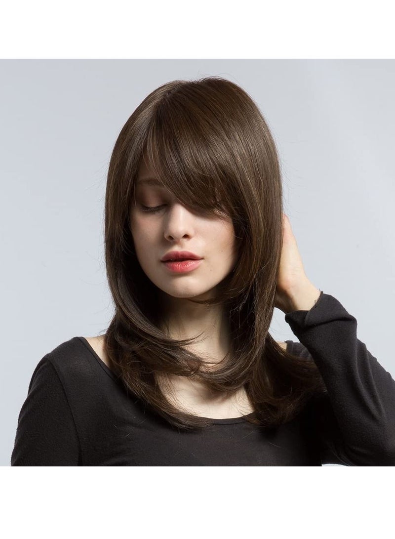 إستيل شعر مستعار مقاوم للحرارة من ألياف Eestelle ، ذو مظهر طبيعي ، مجعد ، مموج ، مستقيم ، طويل ، قصير ، أسود ، بني ، من أجل الحفلات التنكرية للاستخدام اليومي ، شعر مستعار اصطناعي بديل للنساء الموضة - Image 2