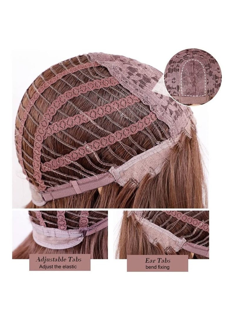 إستيل شعر مستعار مقاوم للحرارة من ألياف Eestelle ، ذو مظهر طبيعي ، مجعد ، مموج ، مستقيم ، طويل ، قصير ، أسود ، بني ، من أجل الحفلات التنكرية للاستخدام اليومي ، شعر مستعار اصطناعي بديل للنساء الموضة - Image 4