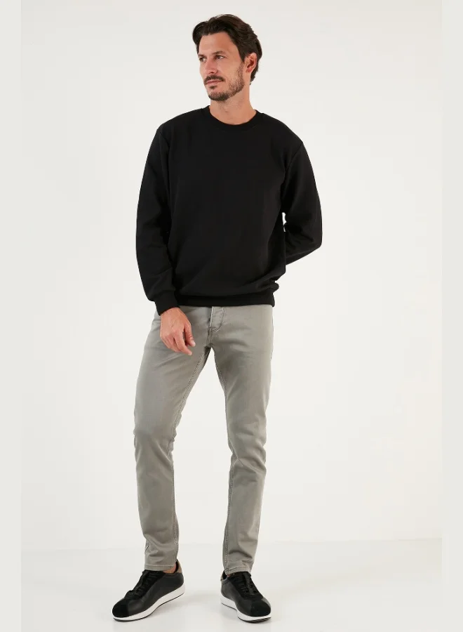 بوراتي جينز رجالي قطن بخصر عادي بقصة منتظمة من بوراتي