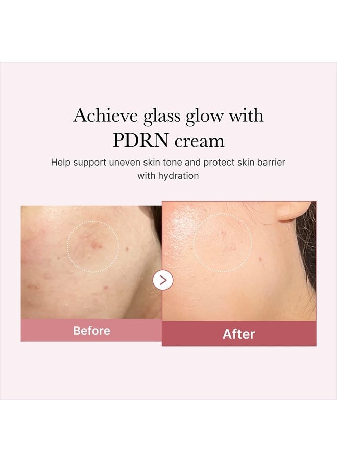 Medicube Salmon DNA PDRN Pink Hyaluronic Moisturizing Cream, Pink Soothing Cream, Hyaluronic acid, Niacinamide, Hydrating & Firming, Uneven Skin Tone, Pore Care, Korean Skincare | (50ml/ 1.69 fl.oz.)  - Image 3