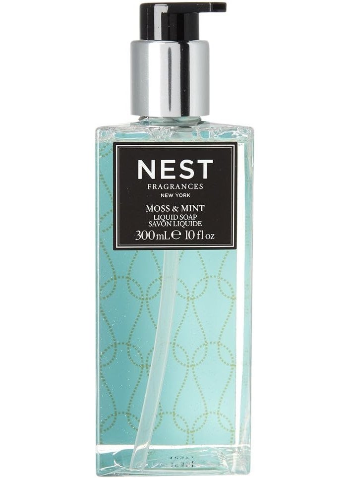 NEST FRAGRANCES NEST Fragrances Scented Liquid Hand Soap- Moss & Mint , 10 fl oz 