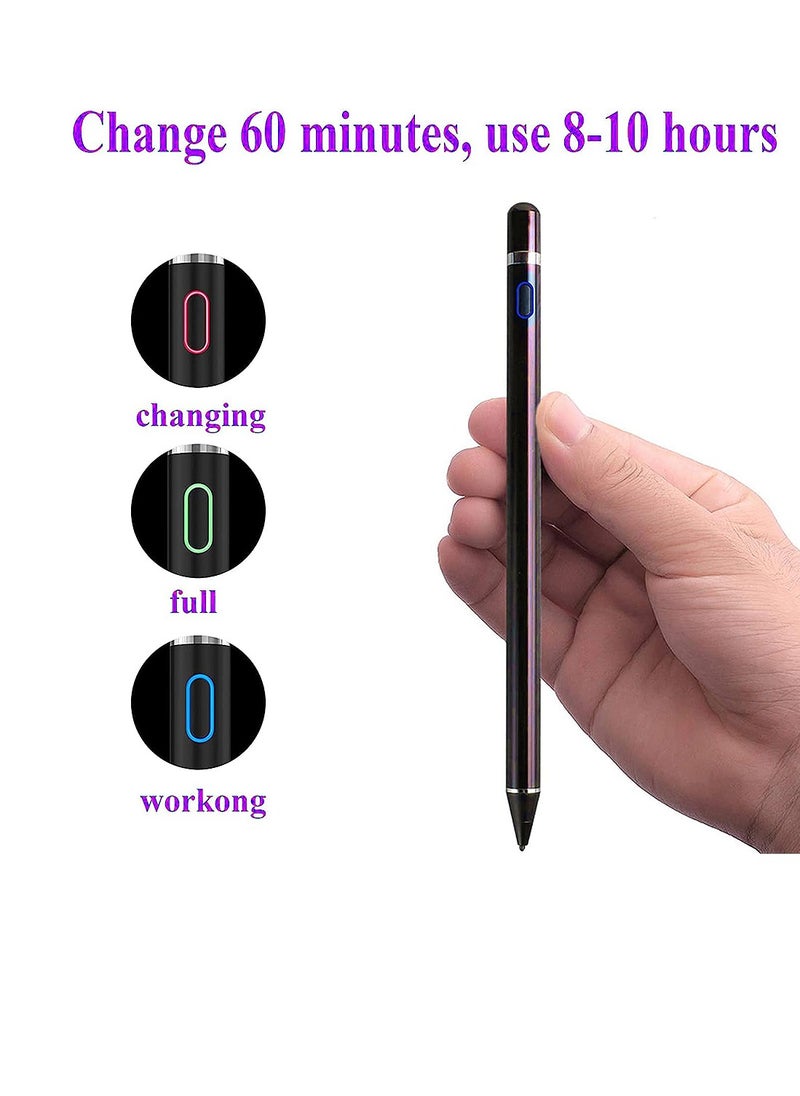 GREEN LION Touch Screen Stylus Pen by Green Lion, 1.45mm Fine Tip, 100mAh Battery, Micro USB Charging, Universal Compatibility for iOS & Android Devices  - Image 4