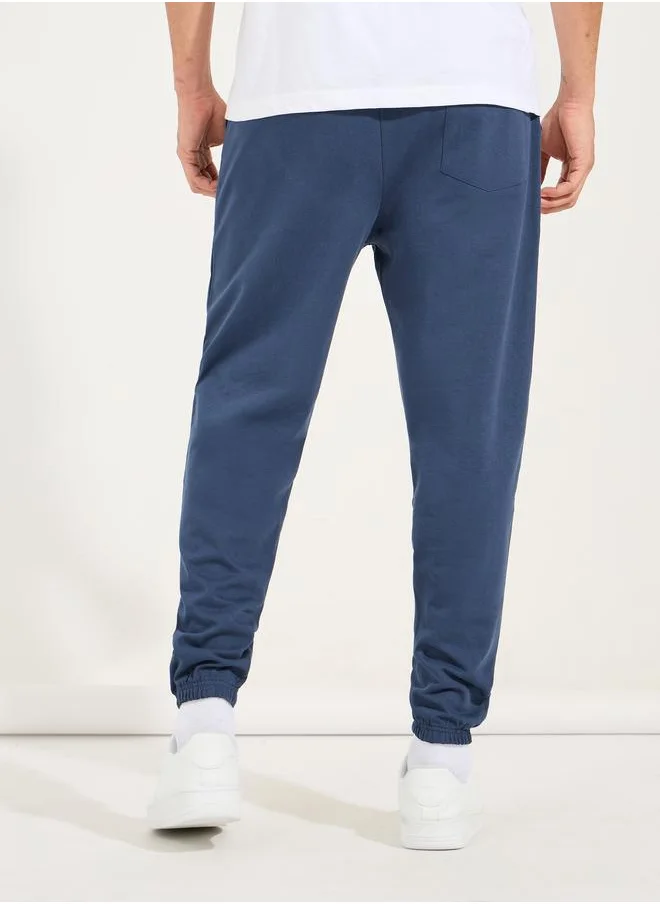 Styli Oversized Fit Varsity Print Joggers
