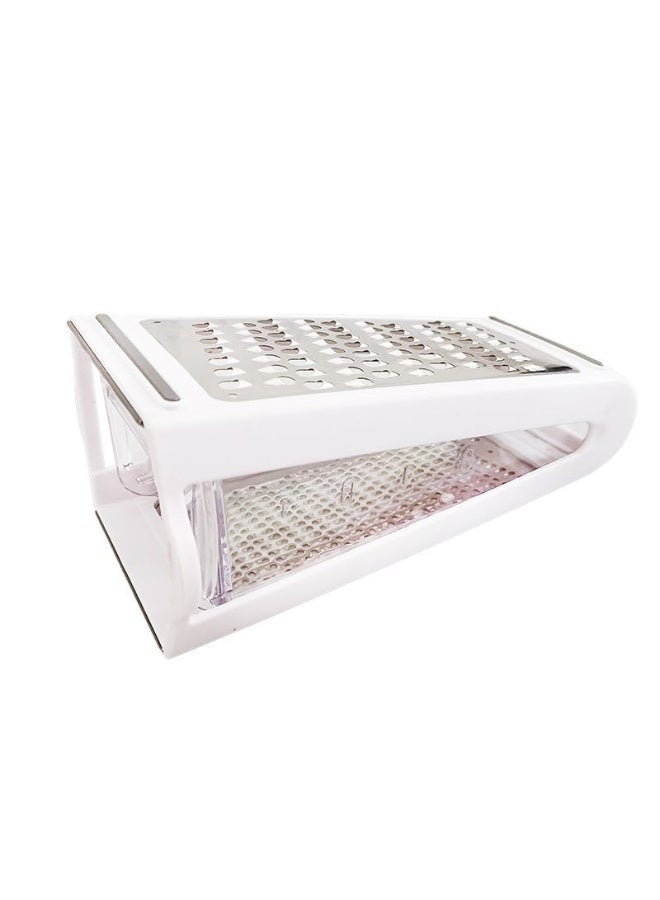 هومستر مقطعة البطاطس ثنائية الجانب -مزبدة الجبن المصنوعة من الفولاذ المقاوم للصدأ، أداة مطبخ متعددة الوظائف لتحضير الطعام بكفاءة، أسلوب القطع المتعدد للمواء المصنوعة من الفولاذ المقاوم للصدأ - Image 3