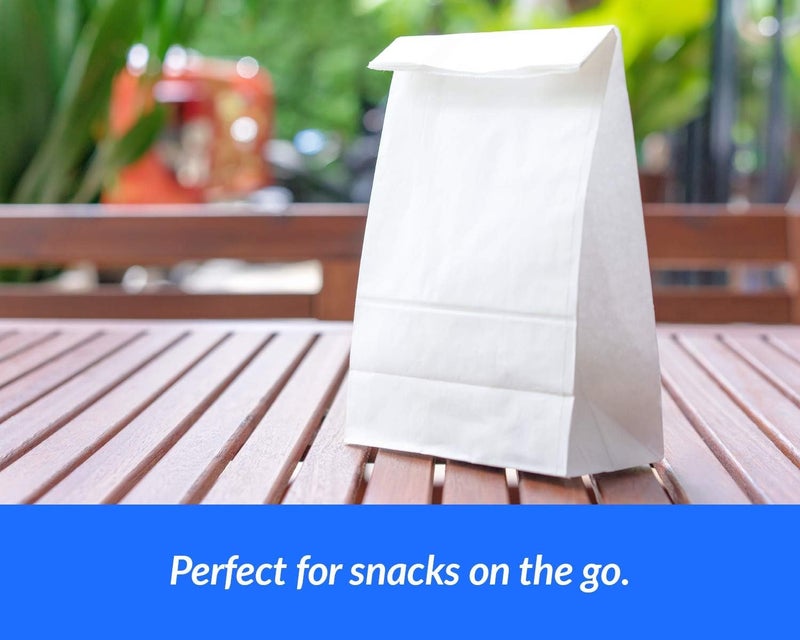 Reli. . White Paper Bags | 500 Count | Paper Lunch Bags Ideal for Small Lunches and Crafts | Perfect for Sandwiches and Snacks - Image 5