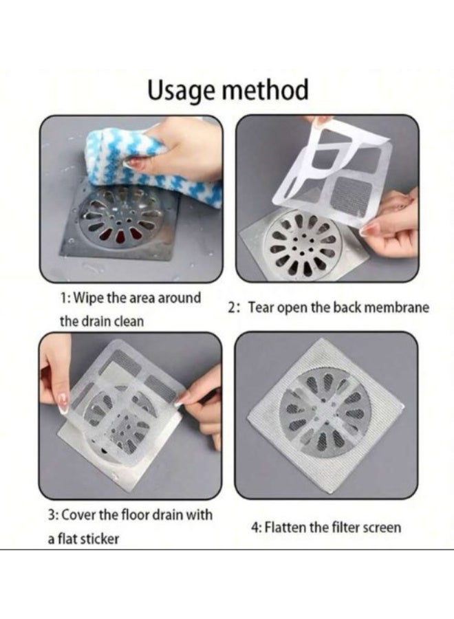 10 Pcs Floor Drain Sticker for Kitchen and Bathroom. - Image 4