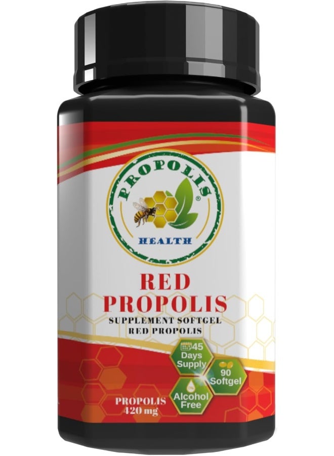 Propolis Health Red Propolis Softgel 90 Count - Image 2
