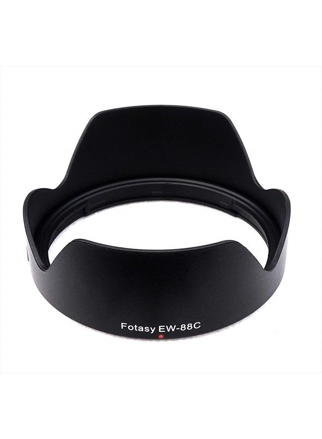 Fotasy غطاء عدسة توليب مخصص لعدسة كانون EF 24-70mm f/2.8L II USM، غطاء عدسة كانون 24 70mm 2.8 L II، بديل لغطاء كانون EW-88C - Image 1