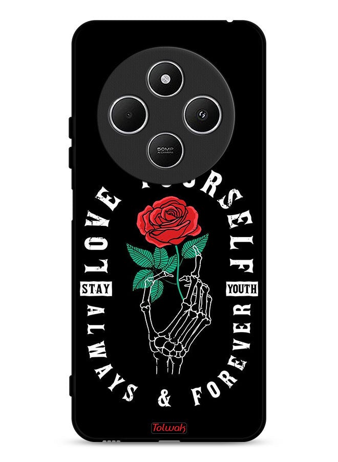 Tolwak Xiaomi Redmi 14C 4G Protective Case Cover Love Yourself Always - Image 1